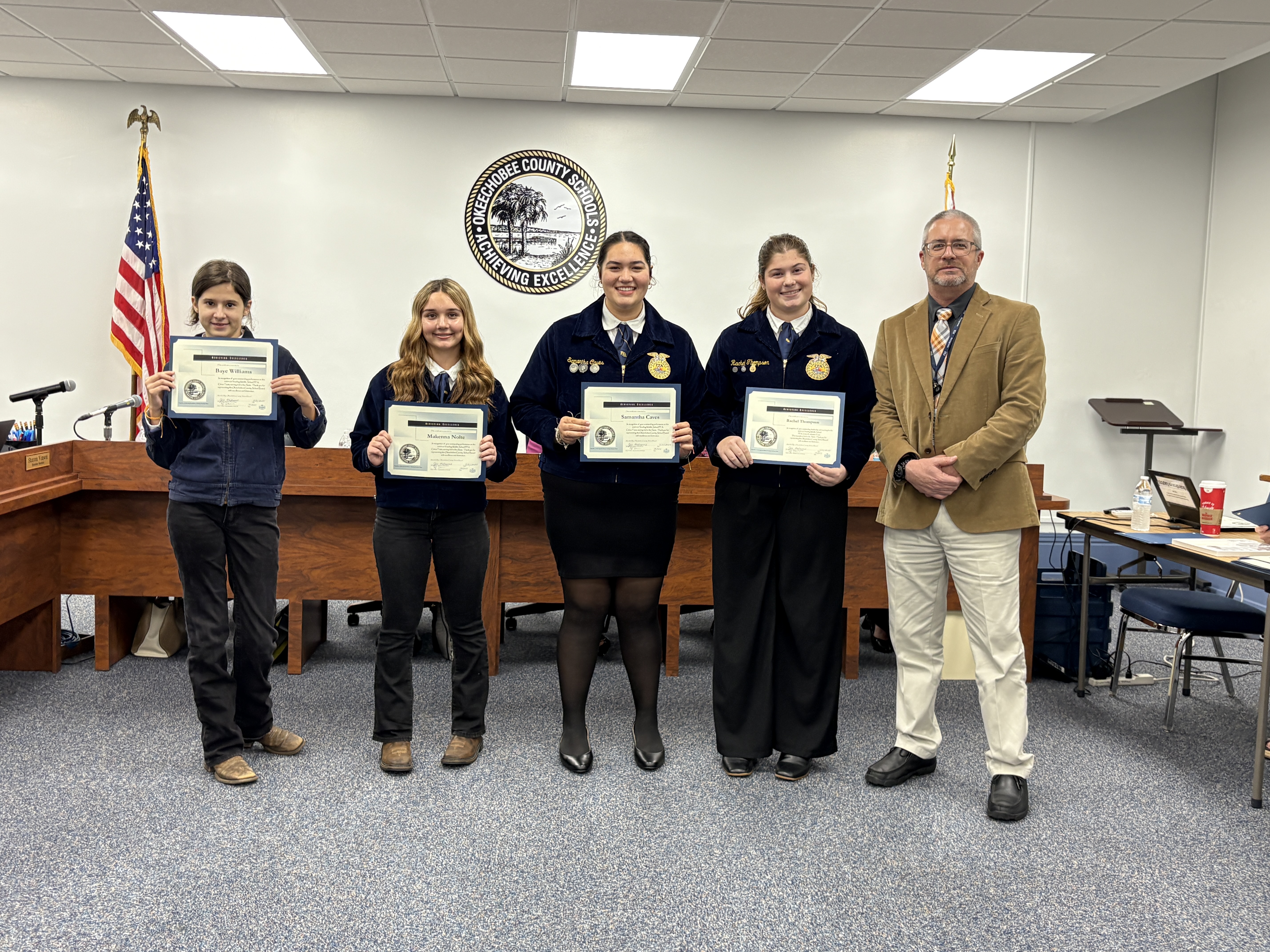 YMS Citrus Team - 3rd Place State