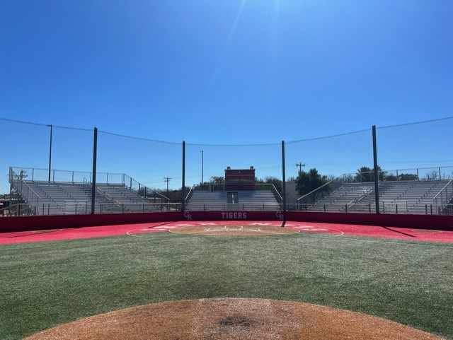 Baseball Field bleachers added