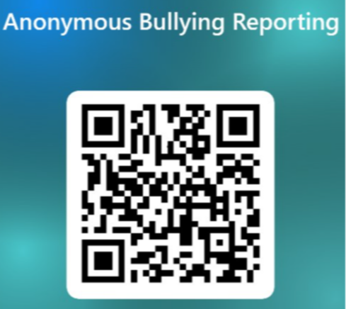 Anonymous bullying reporting QR code