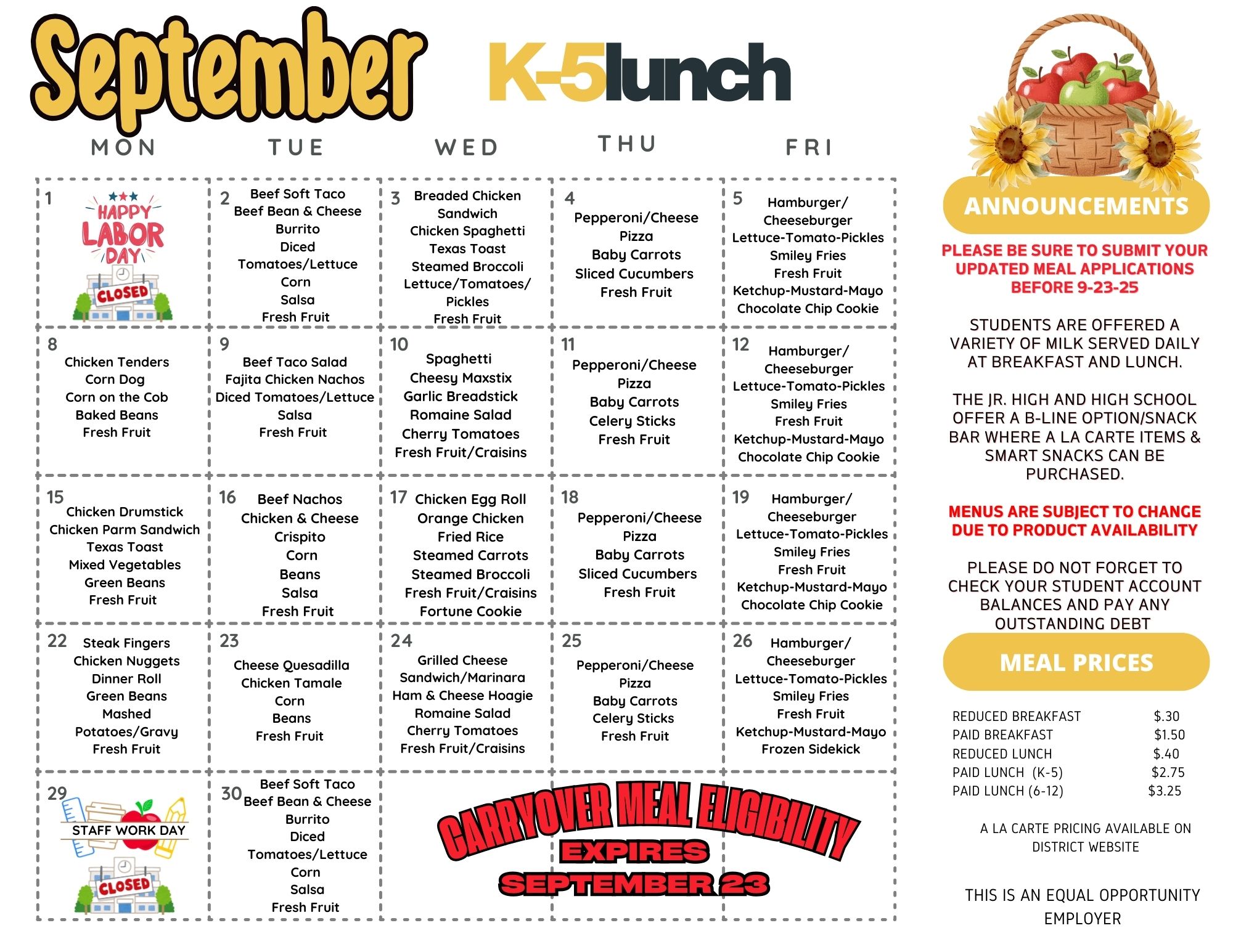 SEPT K-5