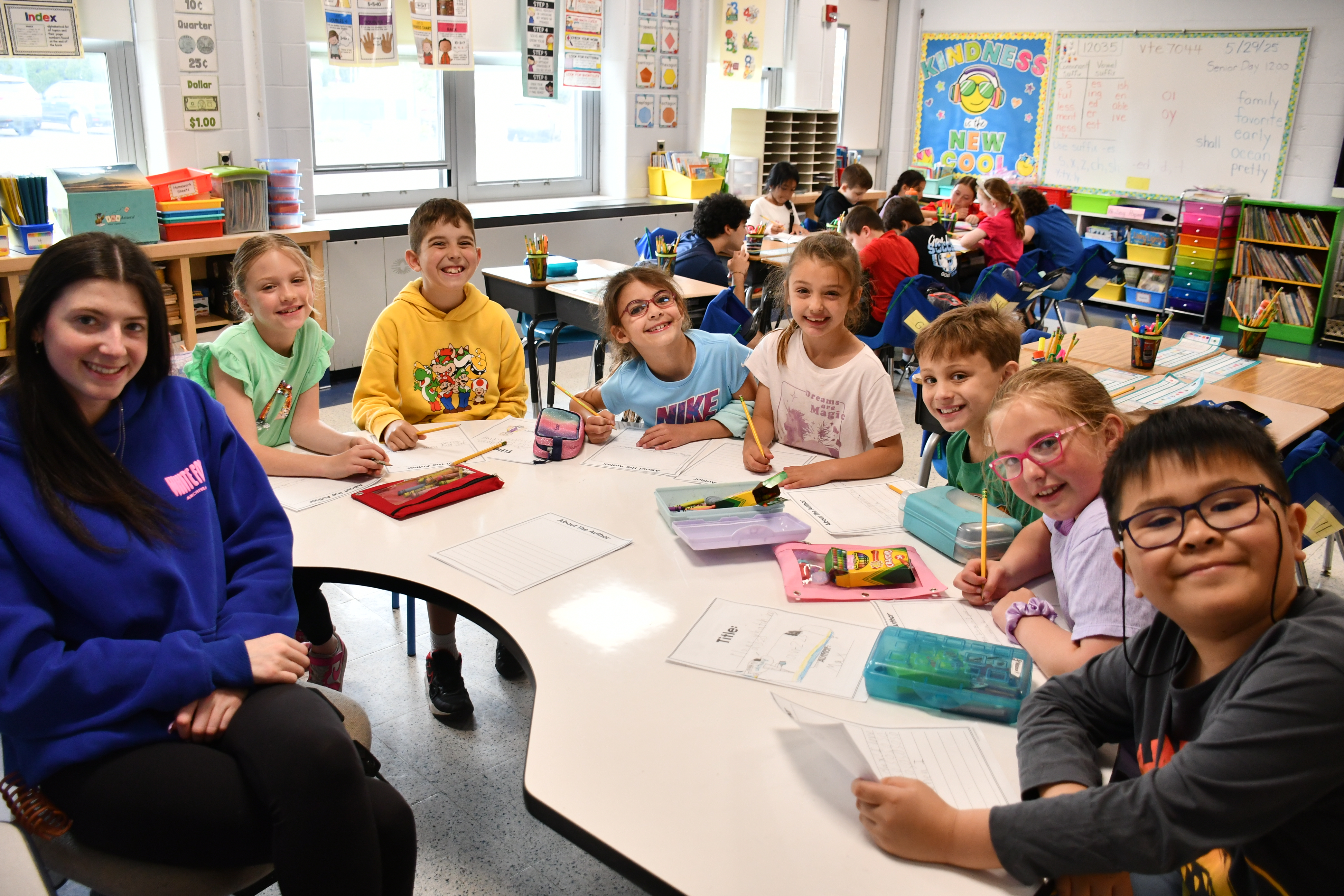 Carle Place students.