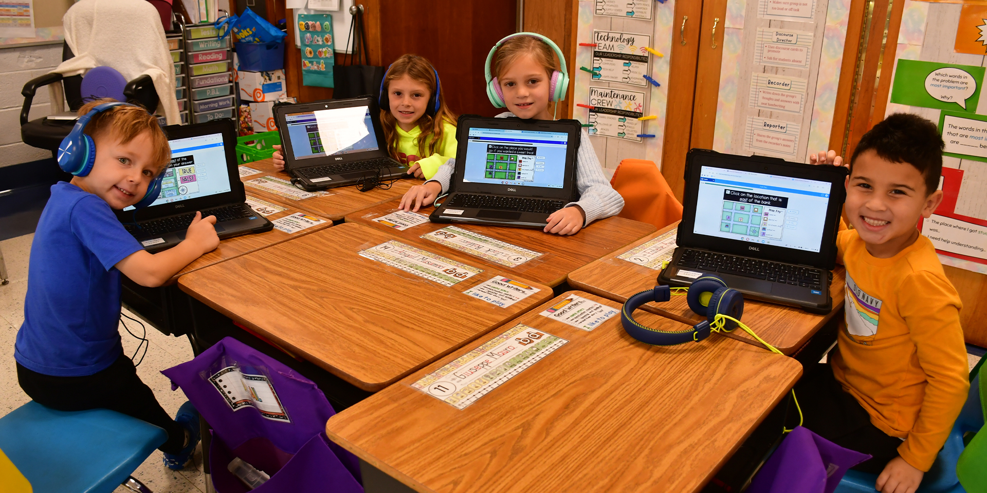 students in classroom 