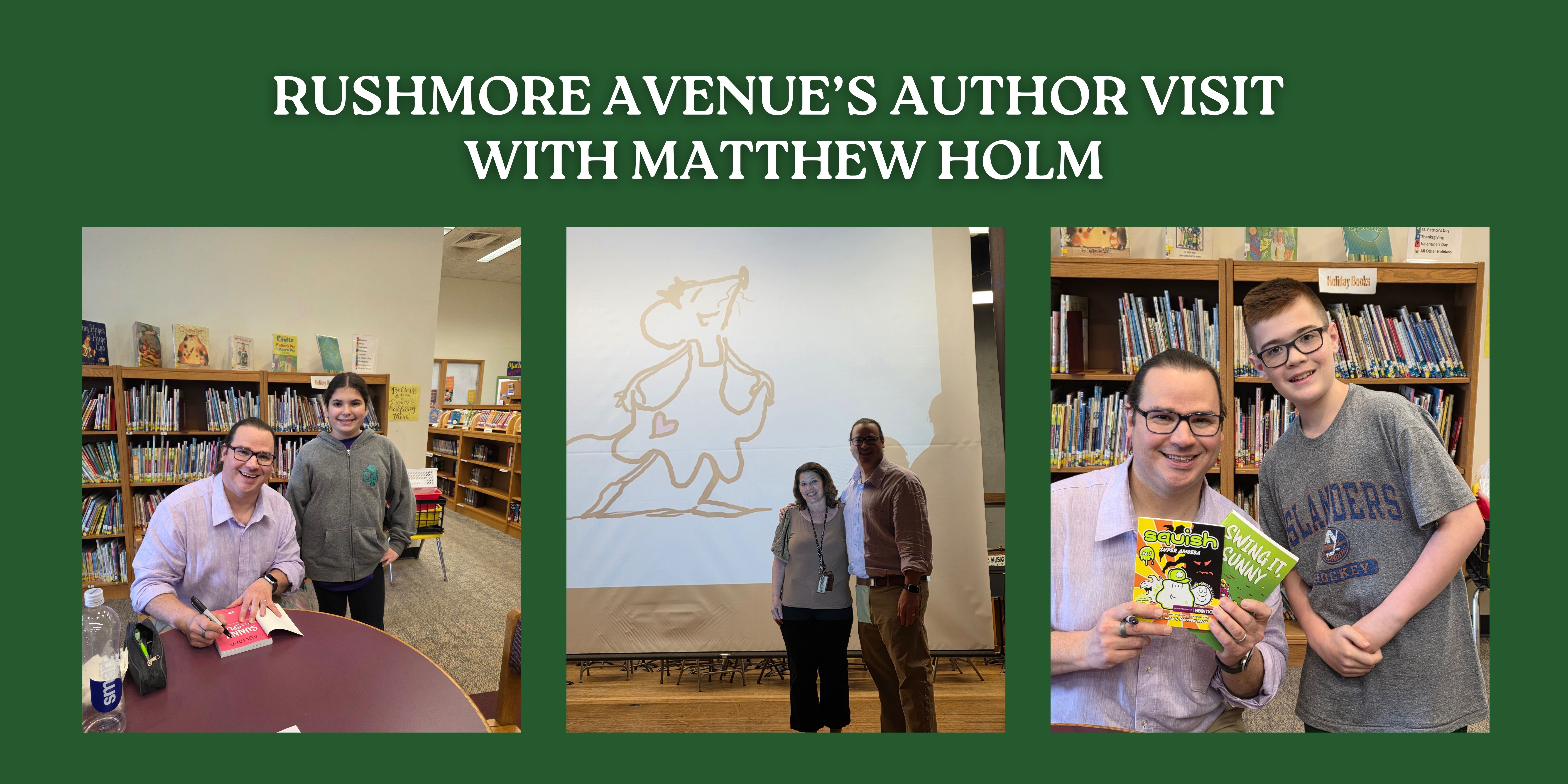 Rushmore Avenue's Author Visit with Matthew Holm