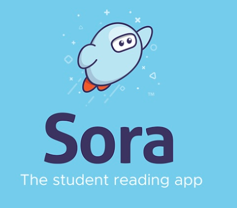 Sora Logo Text Reading The student reading app