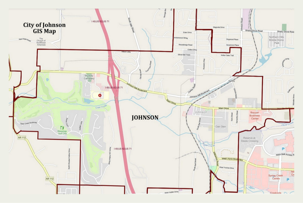 Johnson GIS Map