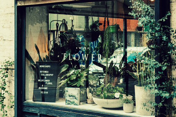 Flower Shop Store Front