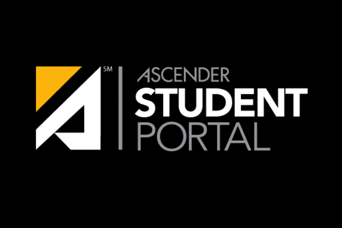 Logo for  Ascender Student Portal.