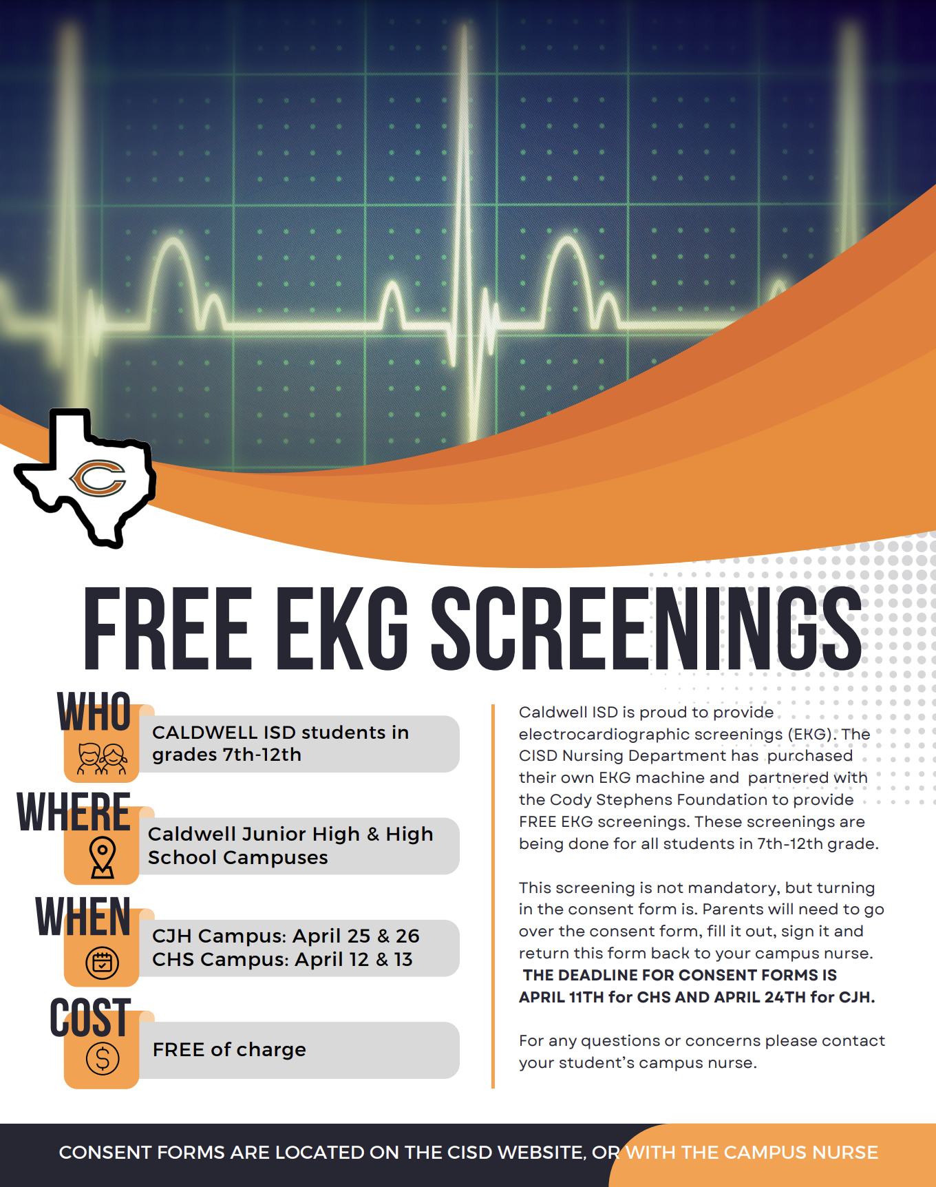 EKG Screenings Information
