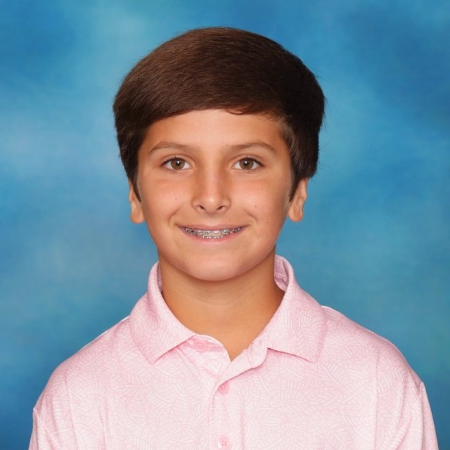 Brant Garza Student of the Month