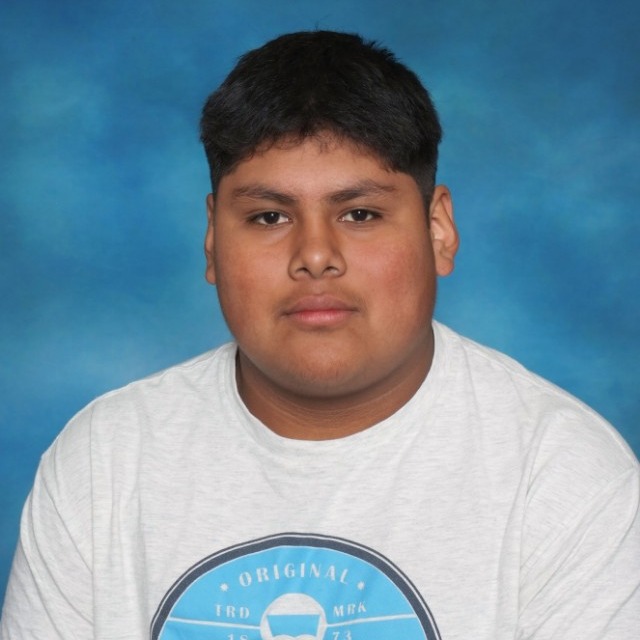 Abraham Garcia Student of the Month