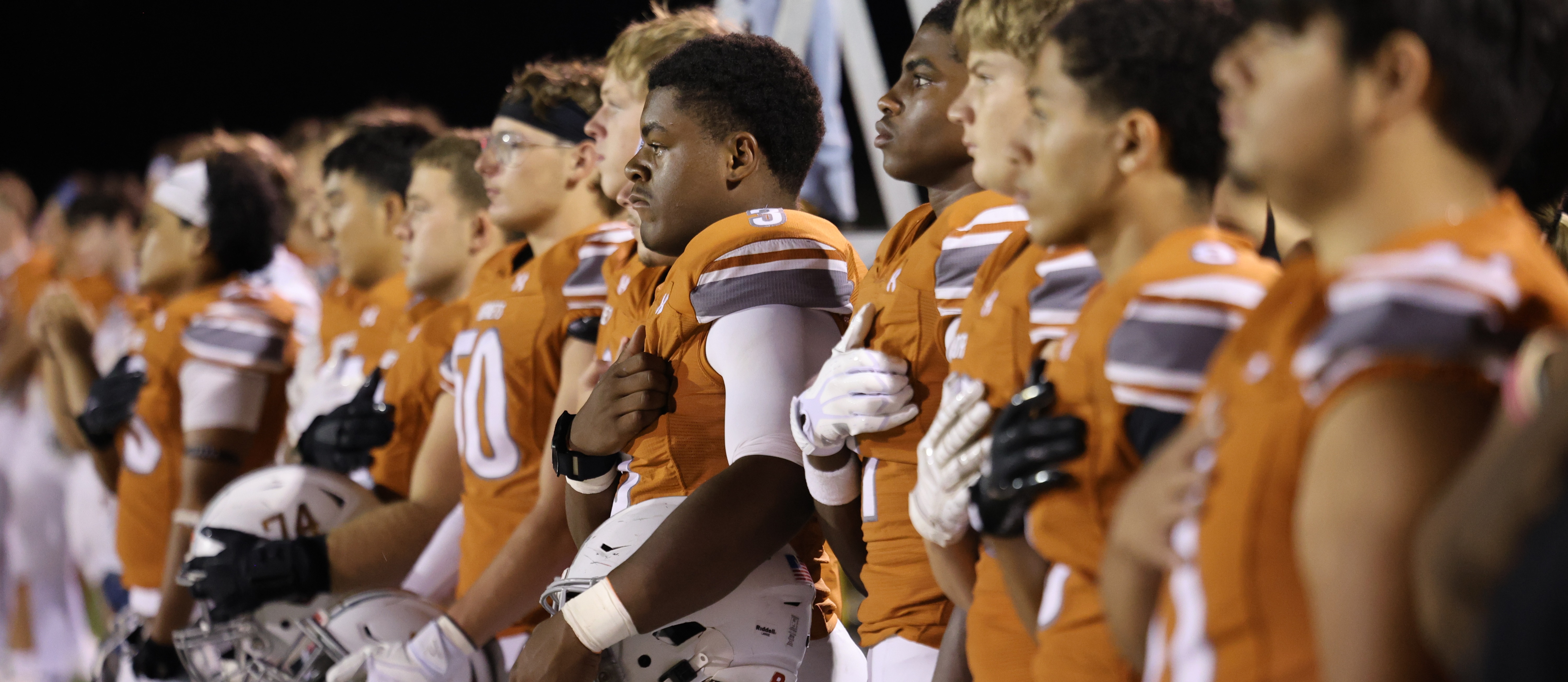 national anthem football players
