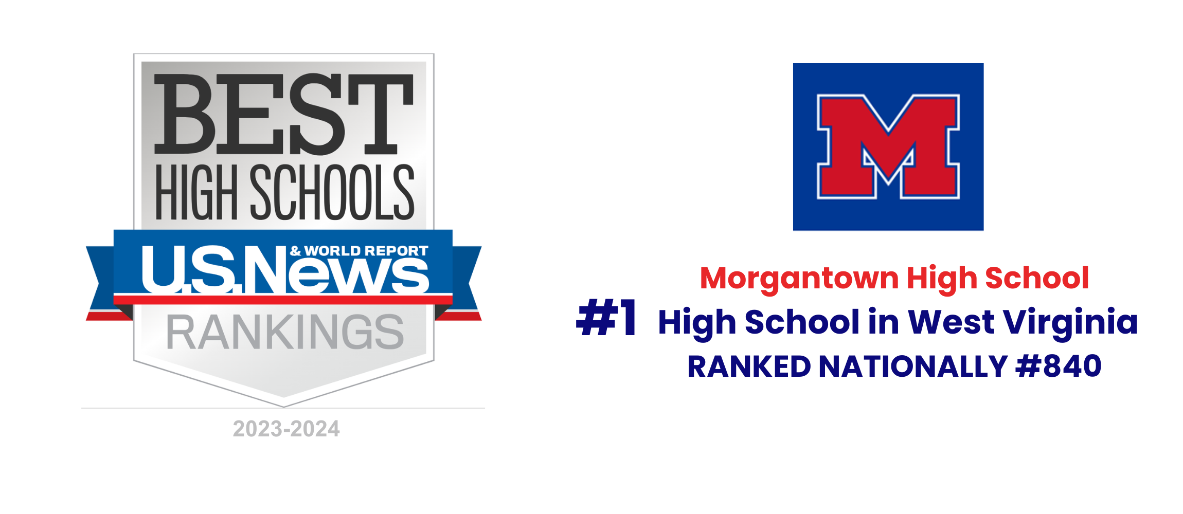 US News & World Report MHS  #1 School District in West Virginia