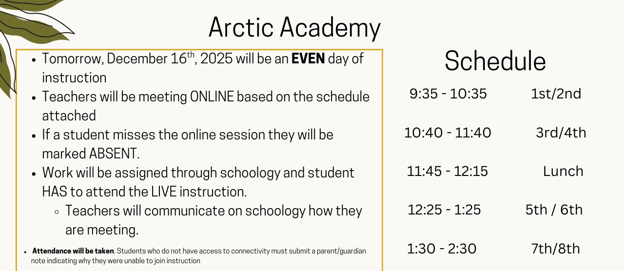 Arctic Academy 