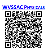 QR code to the required physical form by the WVSSAC