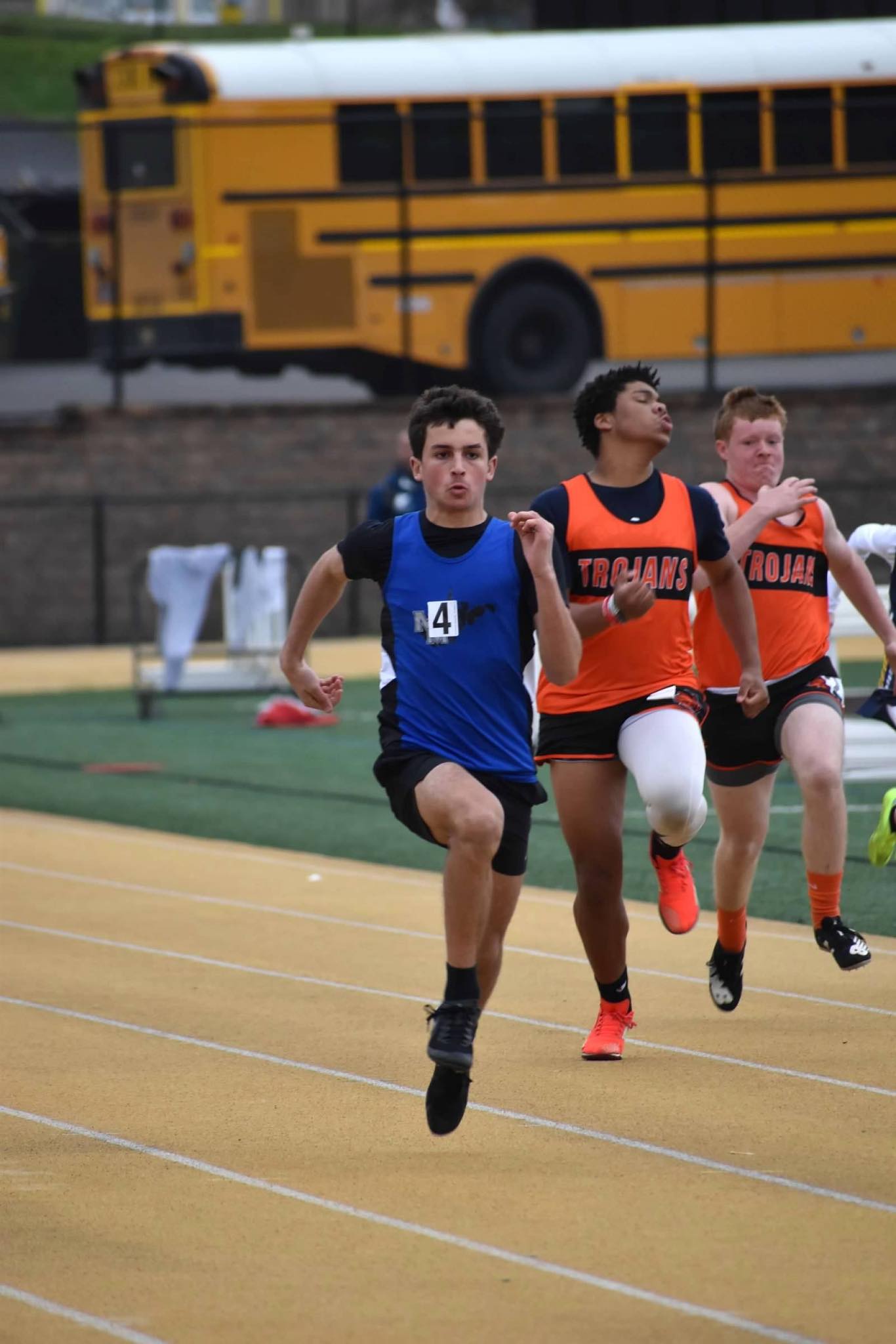 boy running rely hard