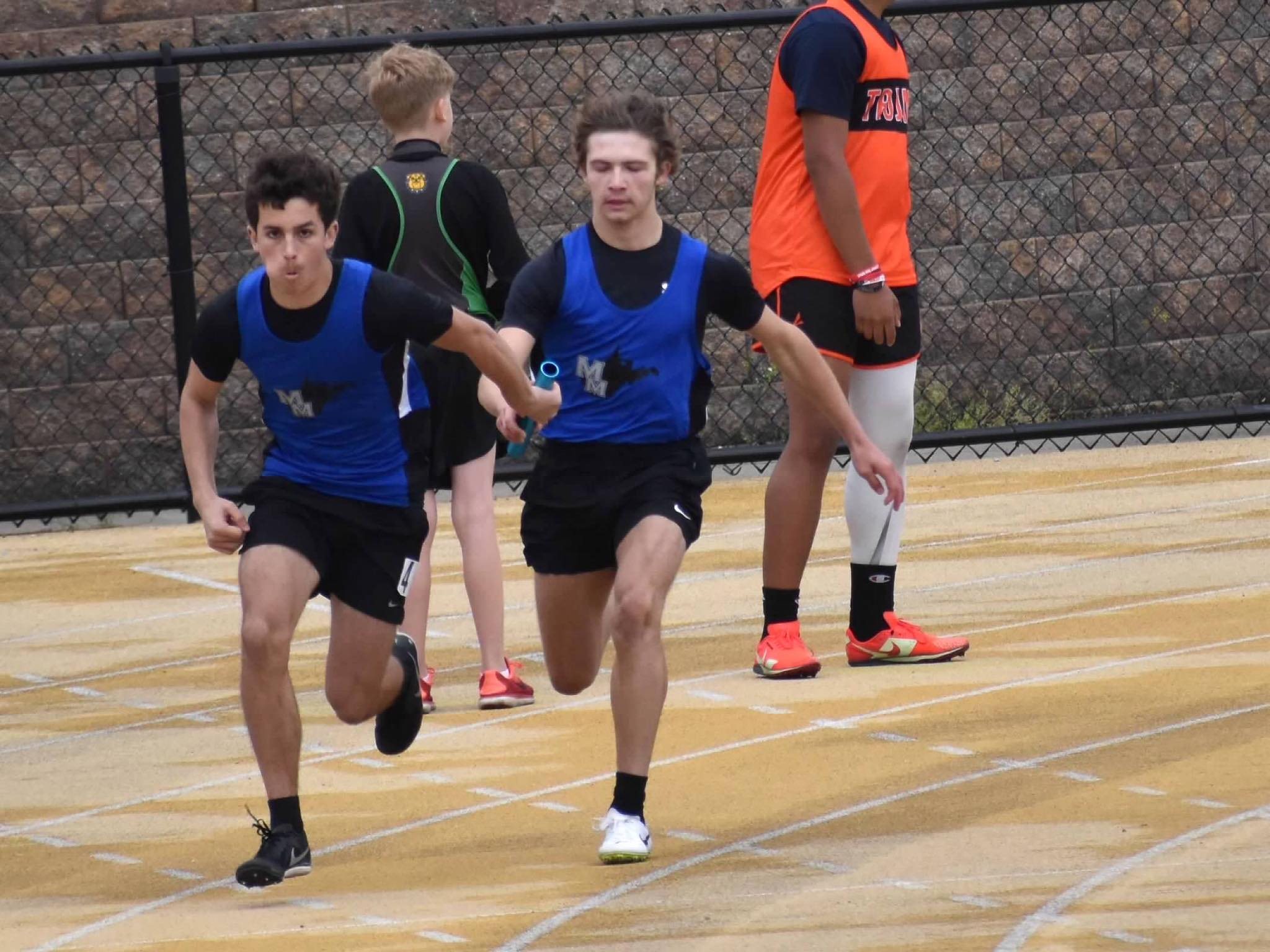 relay running hard