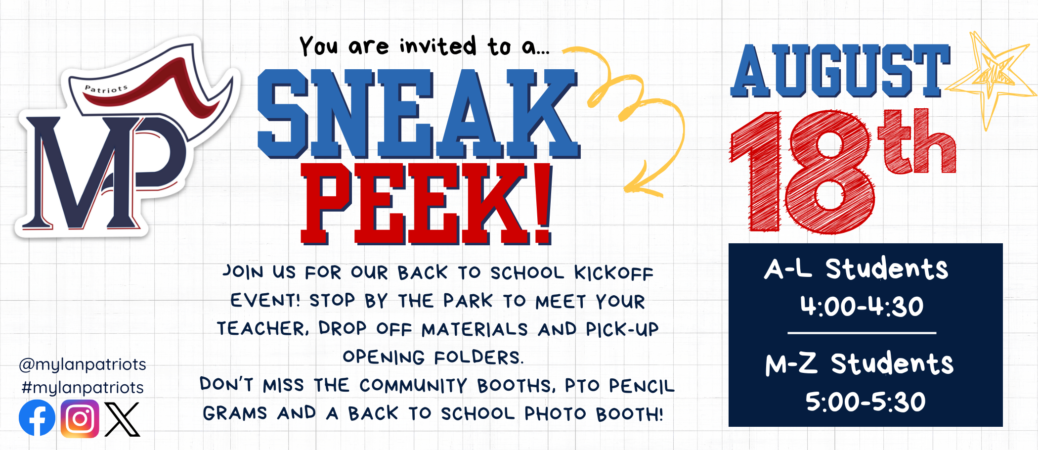 sneak peek event