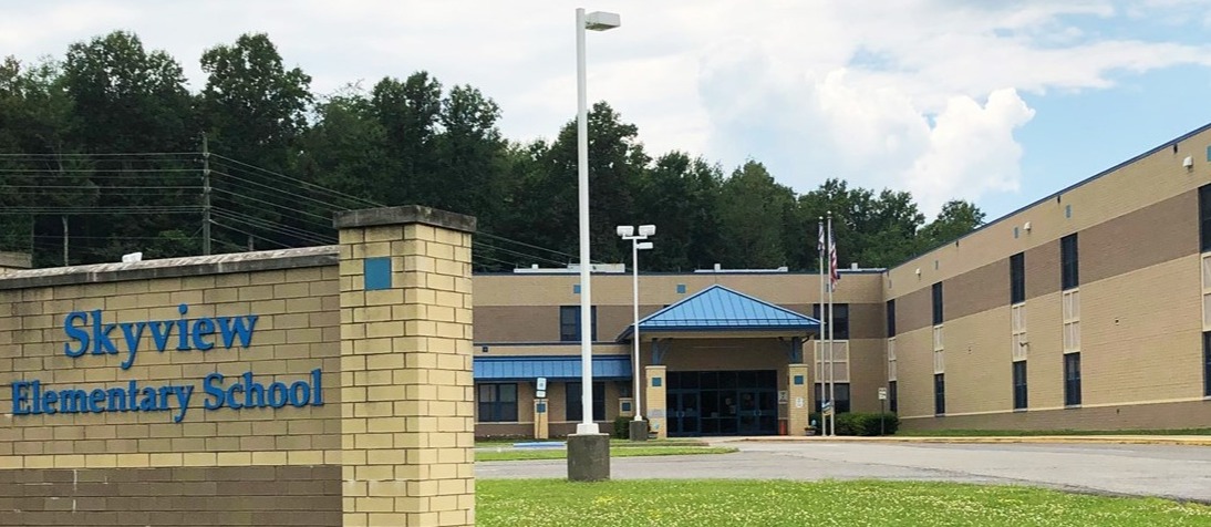 Front view of Skyview Elementary