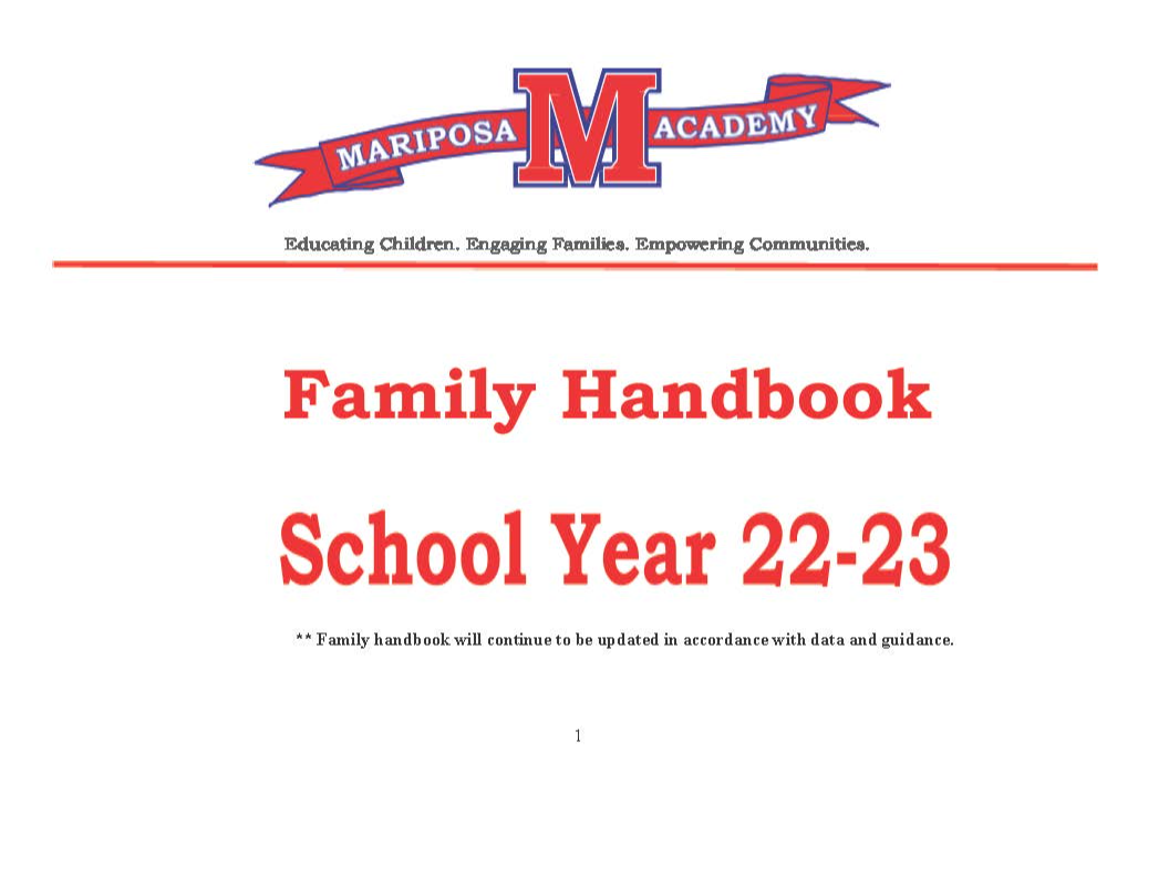 Family Handbook 22-23