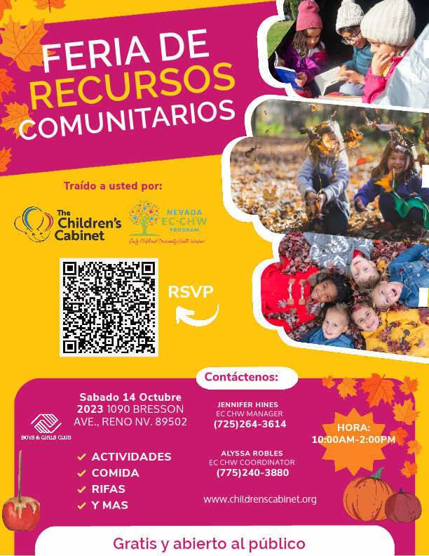 Community Resource Fair Flyer (Spanish)