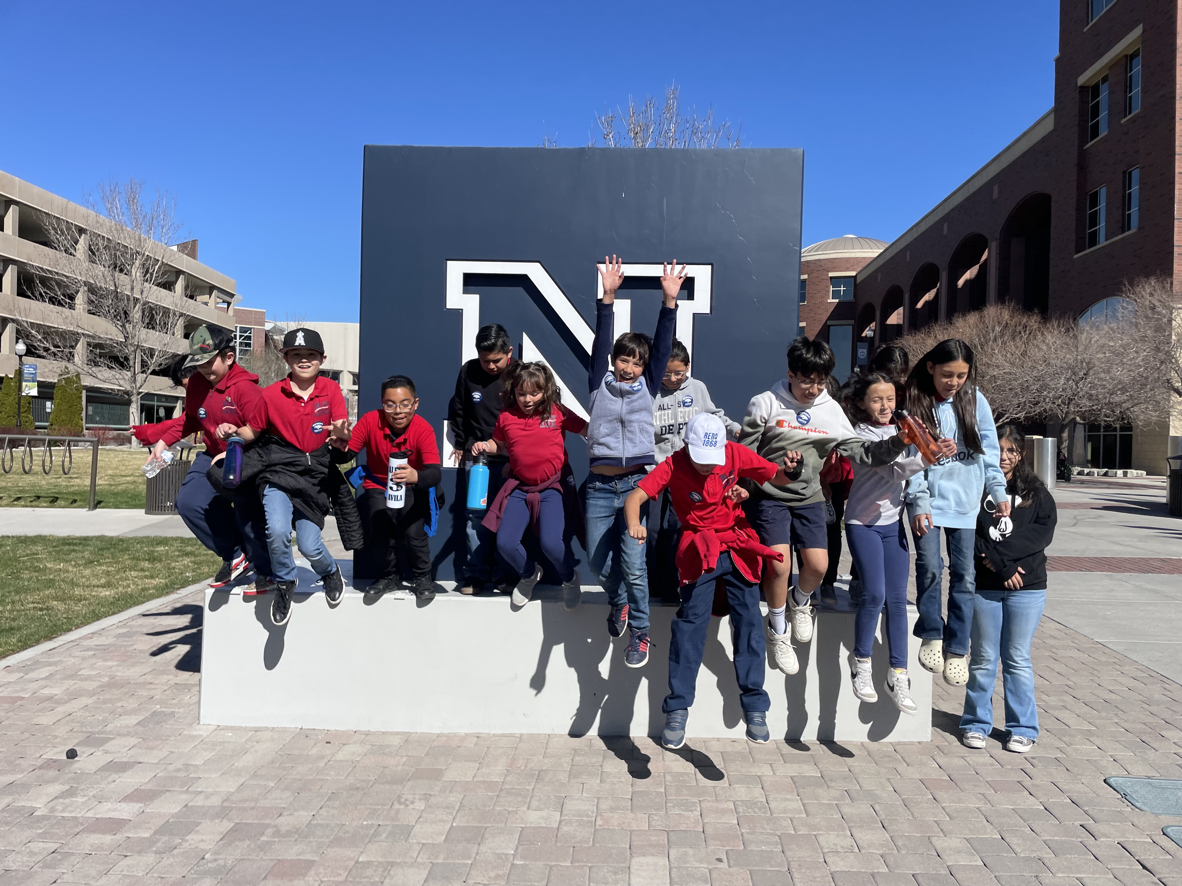 Students visiting UNR