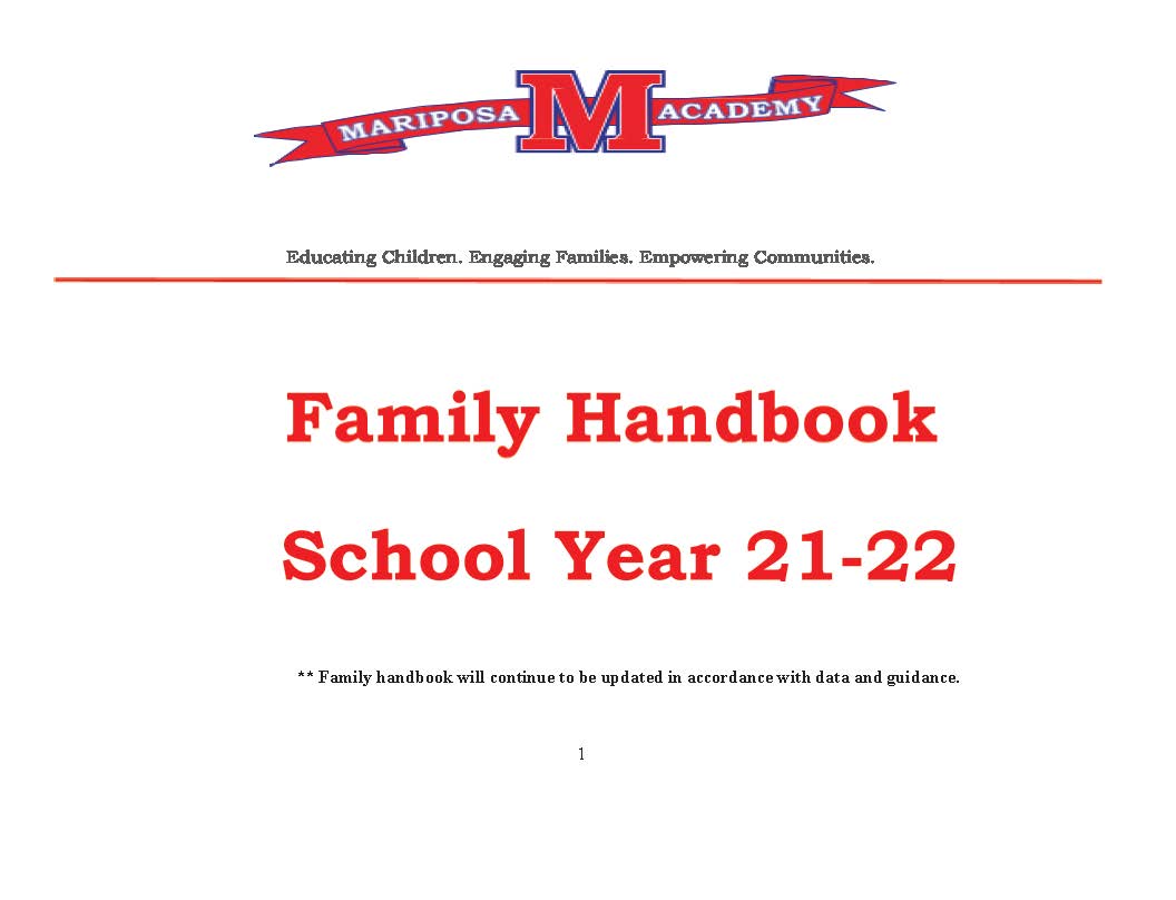 Family Handbook 21-22