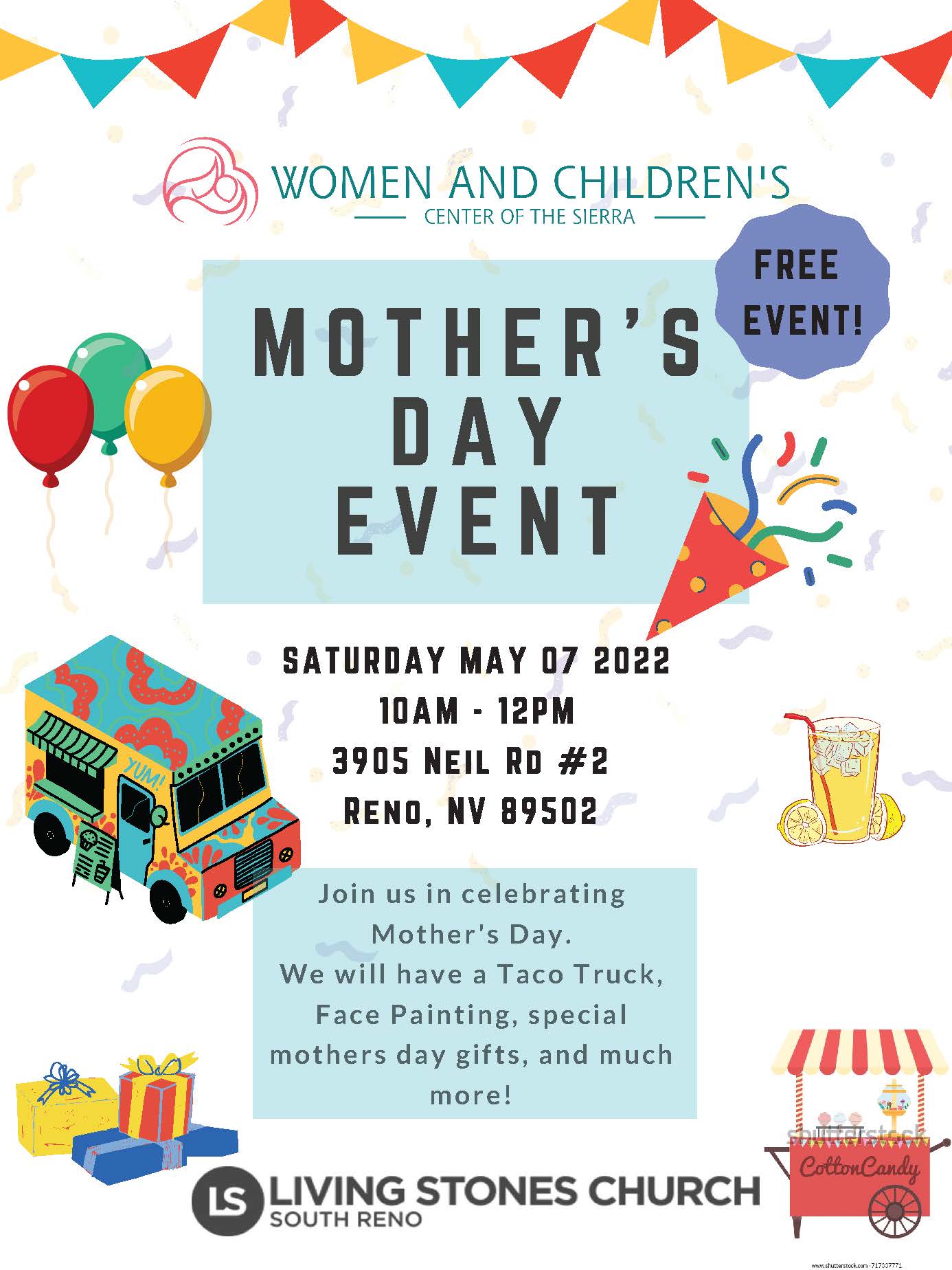 Free Mother's Day Event 5.07.22