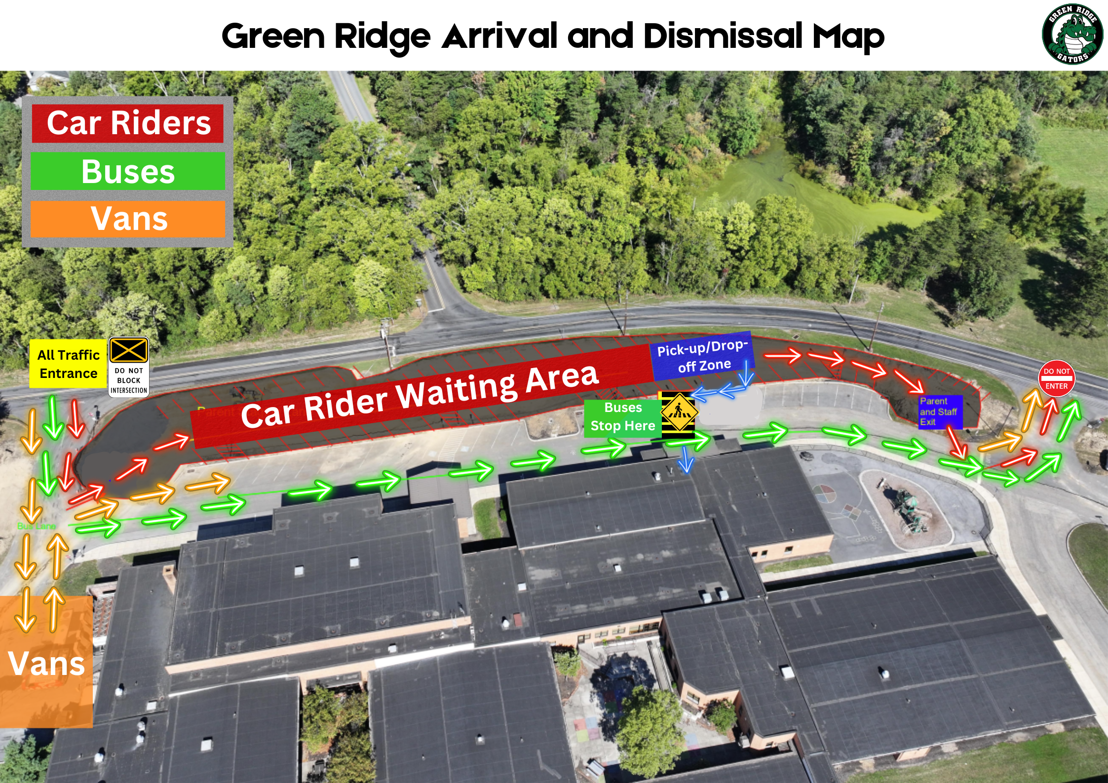 Arrival and Dismissal Map- Updated