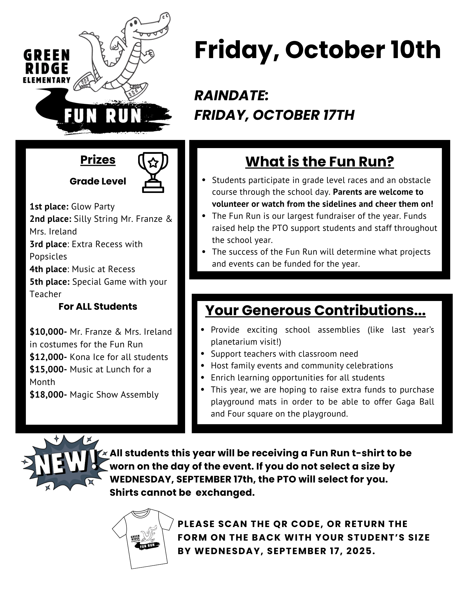fun run flyer