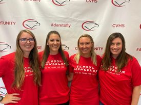 	Meet the Counseling Department!             Starting on the Left: Miss Backes, Mrs. Klinger,                                                  Mrs. Heck, & Mrs. Urba