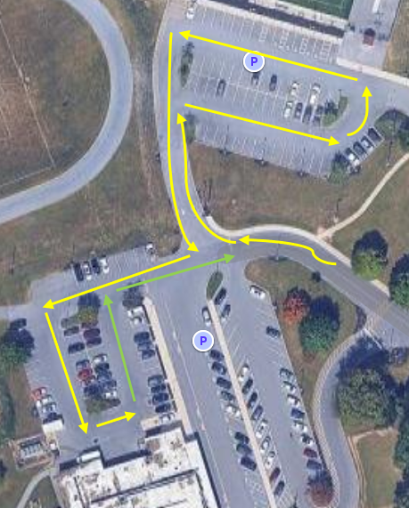 New Parent Pick-Up Traffic Pattern
