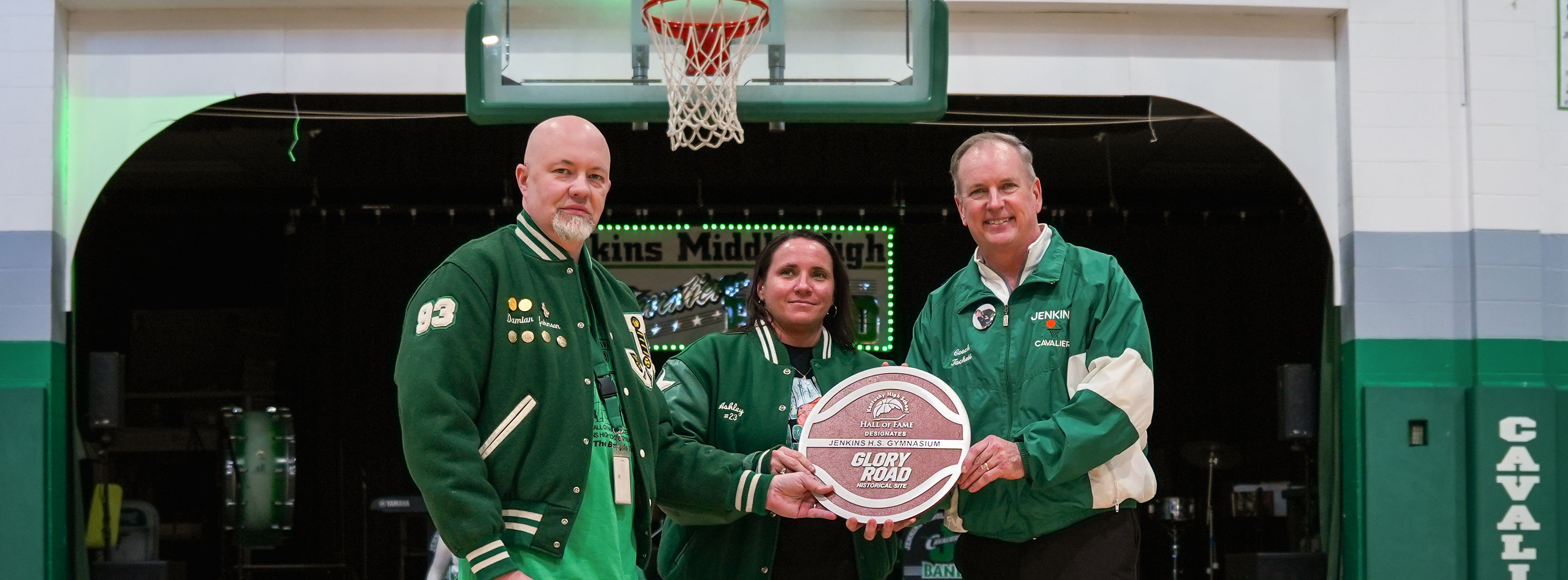 Glory Road Plaque Presentation