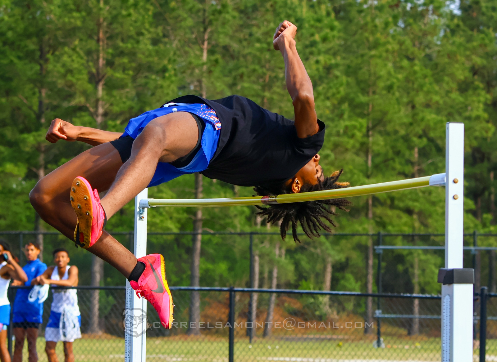 high jump track and field