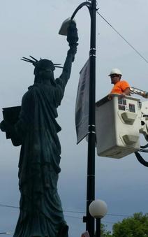 Picture of the Statue of Liberty