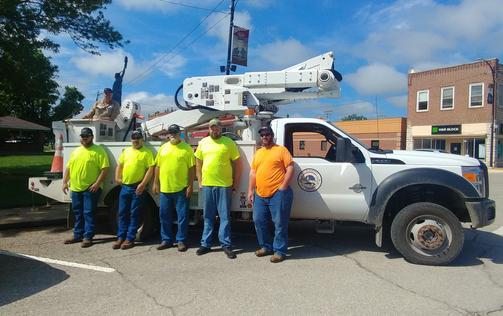 Garnett electric Department and City Employees