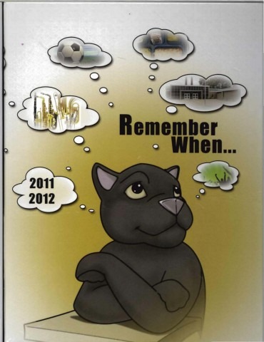 Illustration of a cat remembering things PAGE MS Yearbook-2012