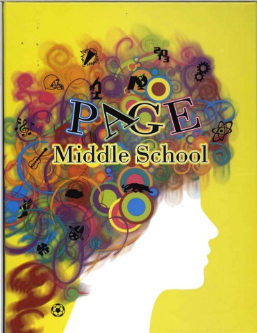 cover of PAGE MS Yearbook-2013