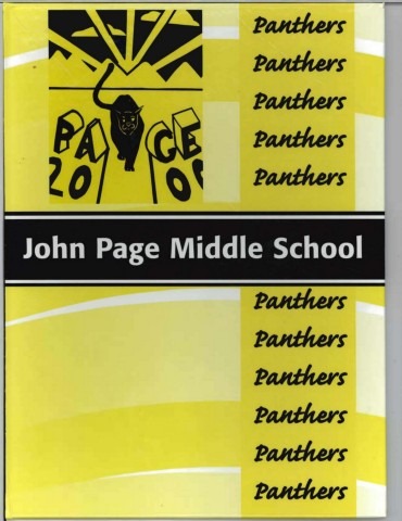 cover of PAGE MS Yearbook-2000