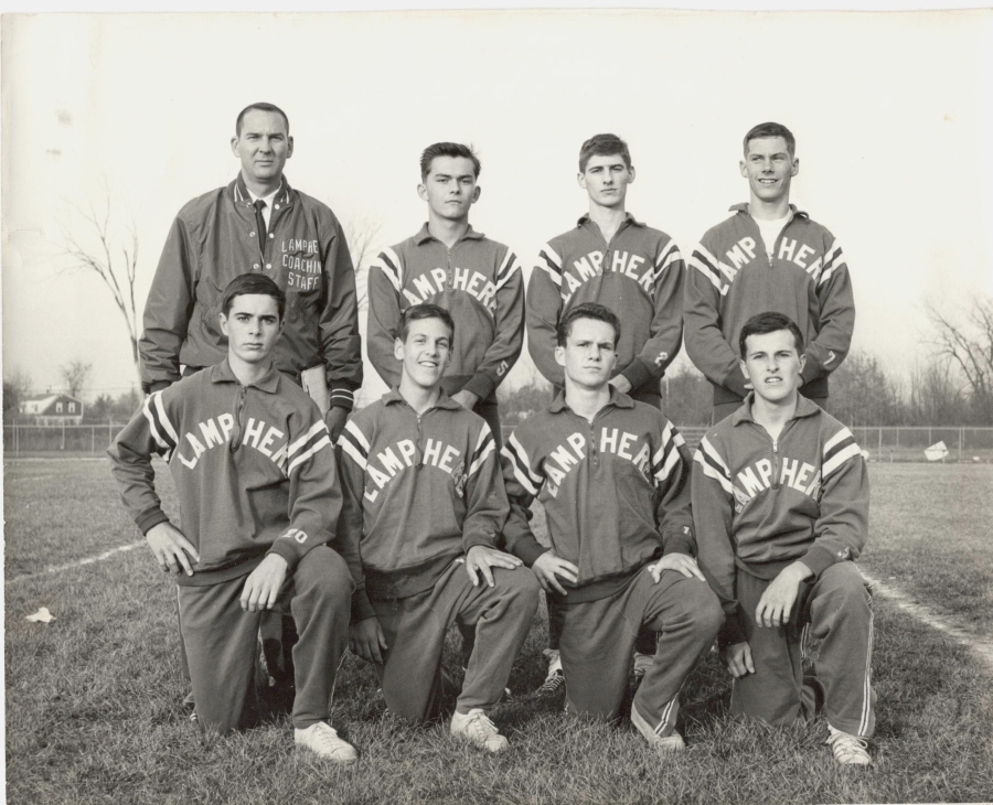 first picture of students in the athletics team