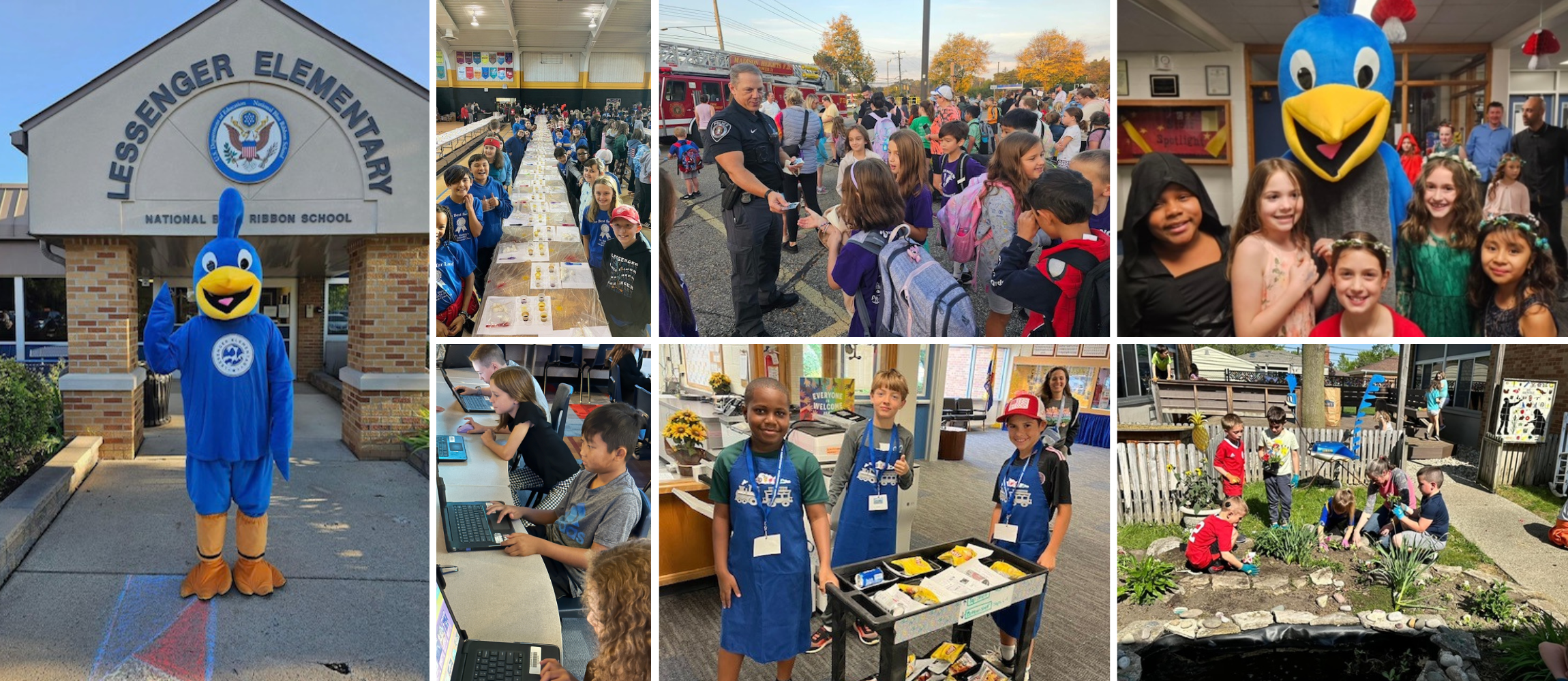 Lessenger students and staff