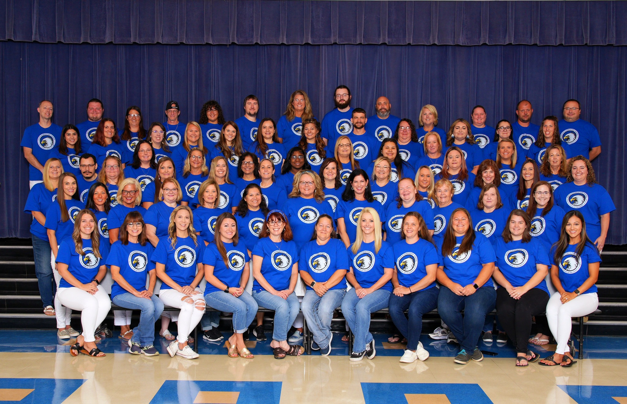 Big group staff photo