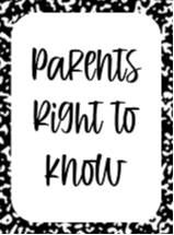 Parents Right to Know