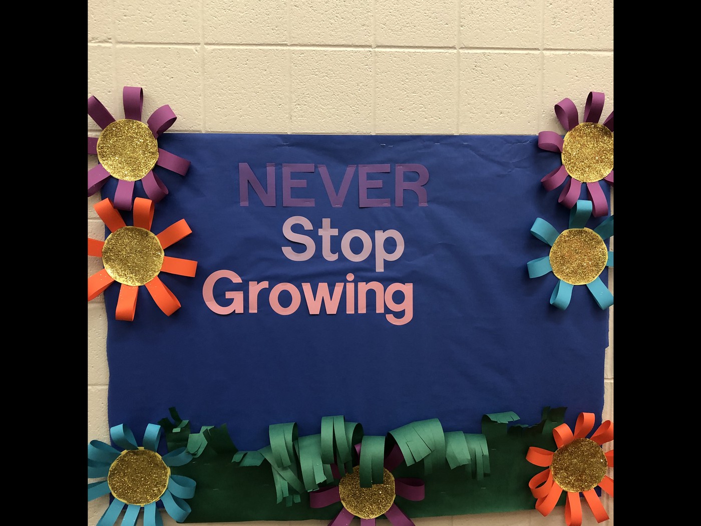 Our youngest learners are growing like beautiful spring flowers!