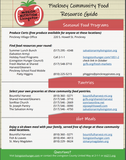 Food & Resource Pantry