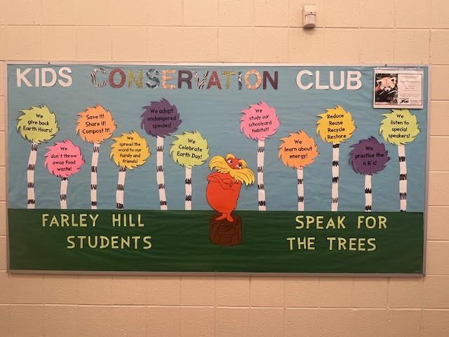 Our conservation club is working hard to be kind to planet Earth
