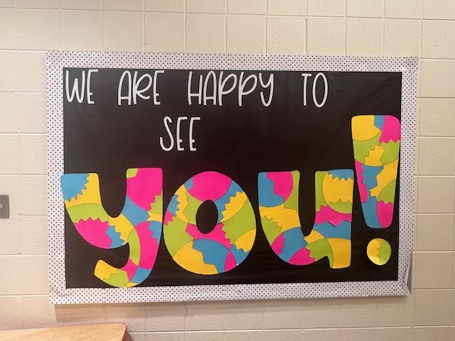 We are ALWAYS happy to see our students