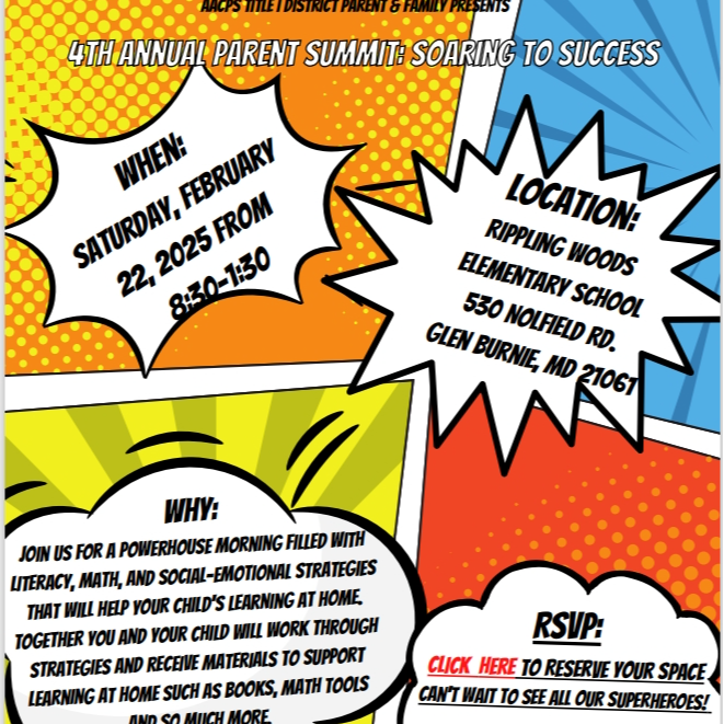 Title 1's parent summit Soaring to Success