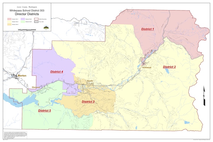 White Pass School Director District Map