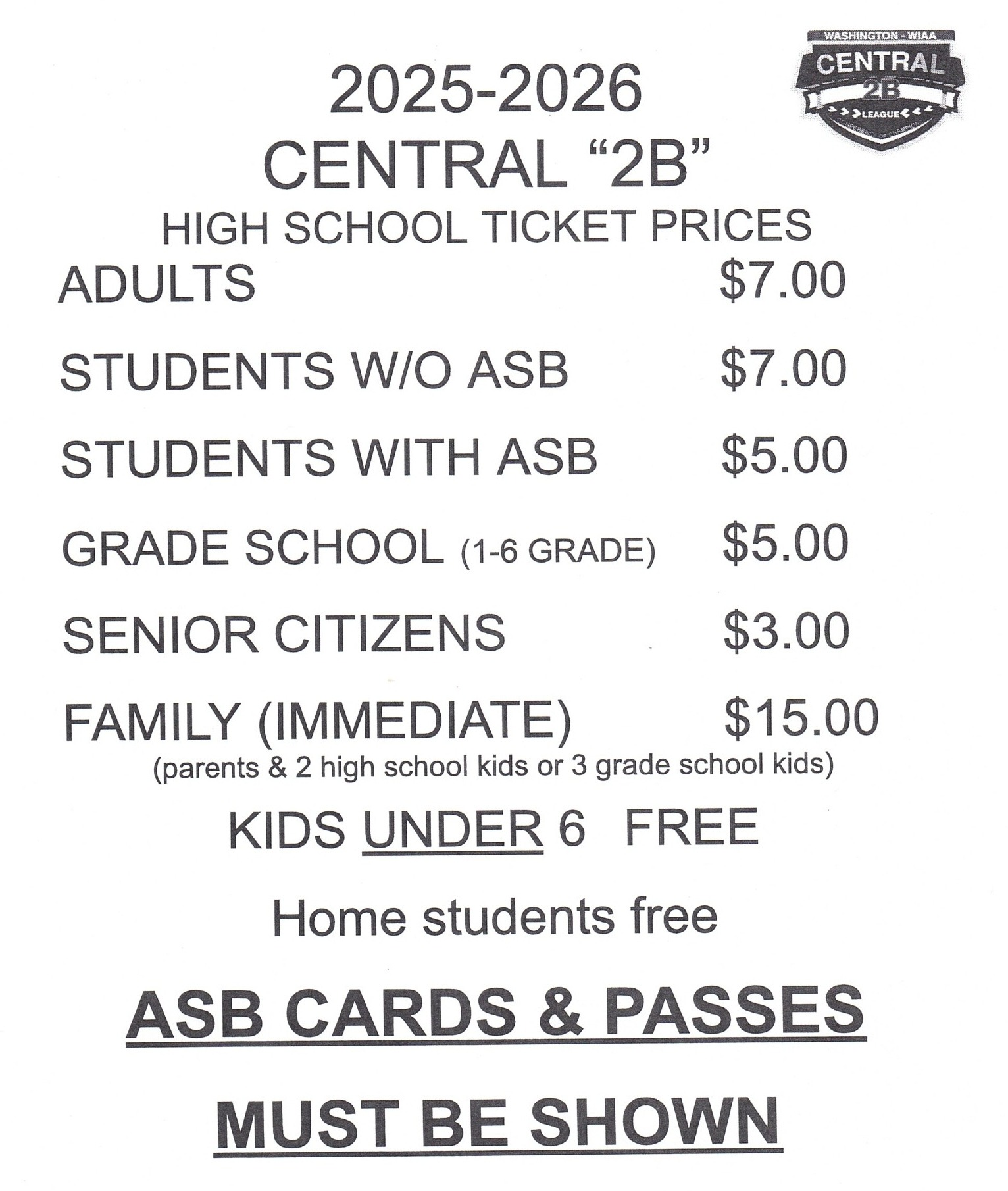 prices
