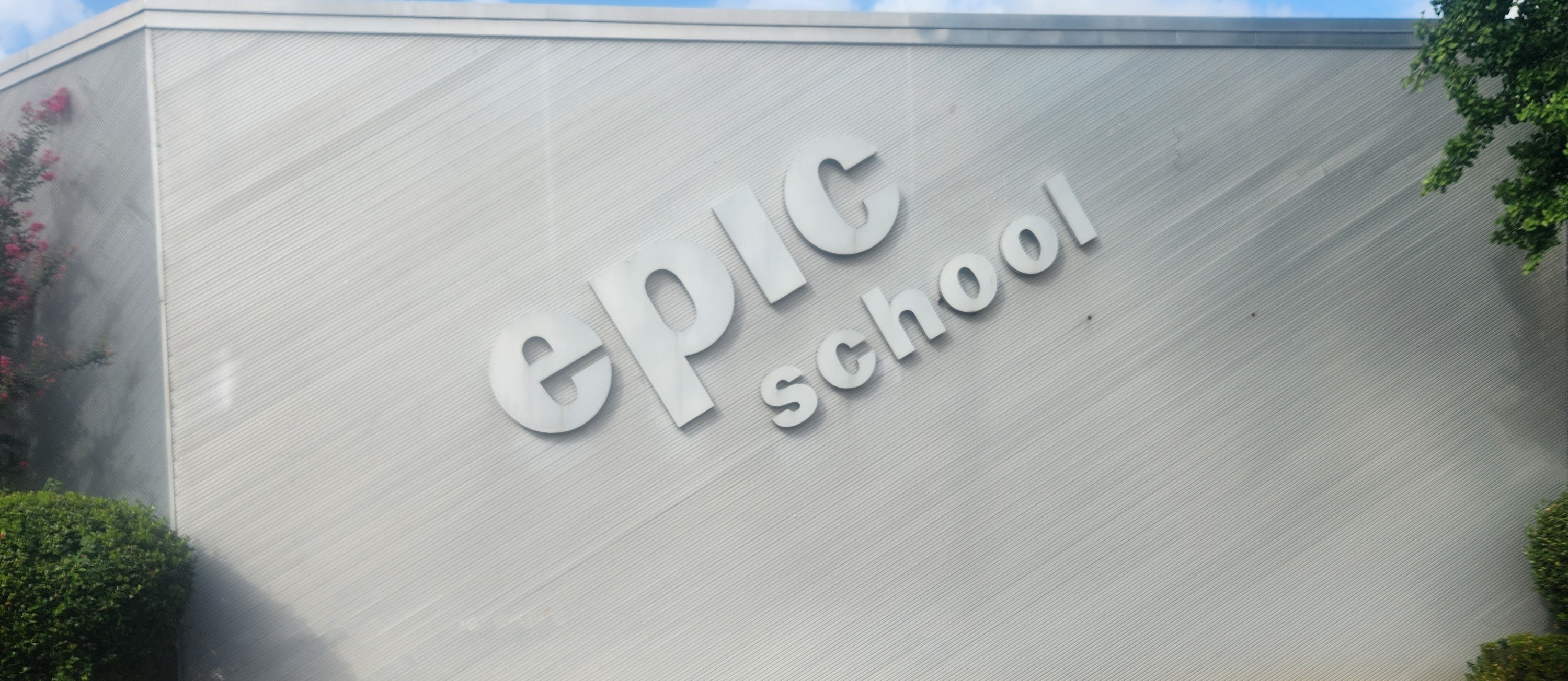 The Front of the school